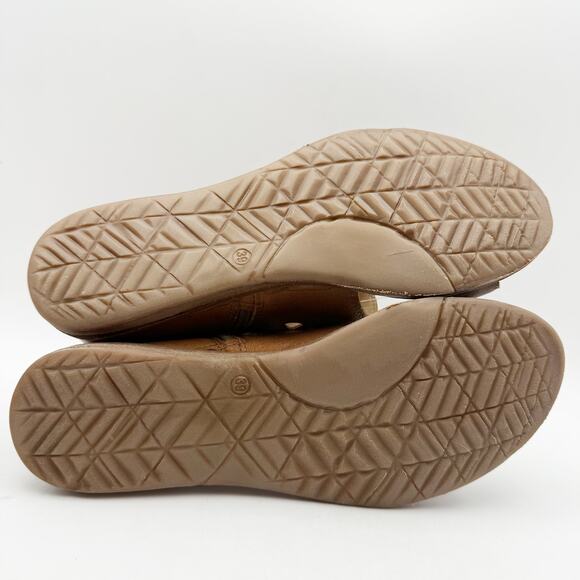 Miz Mooz Womens Frida Sandals EU 39 US 8.5-9 Brown Brandy Leather NIB - Picture 11 of 14